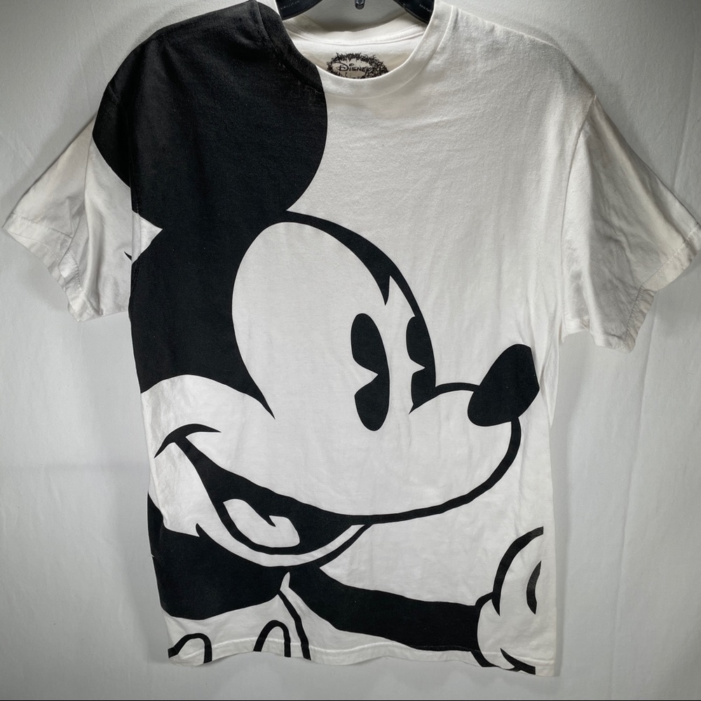 Men's Disney Mickey Mouse All Over Print Large Tee